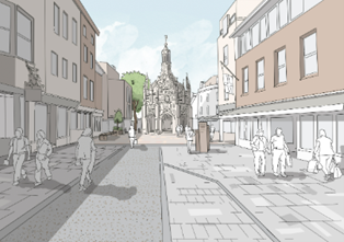 Chichester city centre public realm improvements