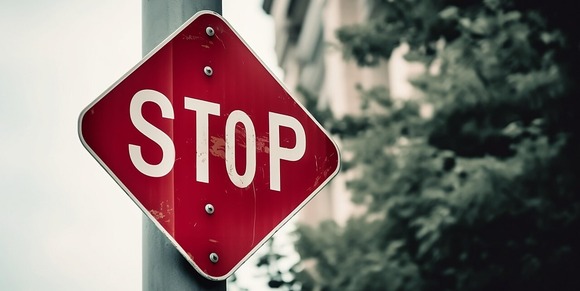 AI generated STOP sign from Pixabay