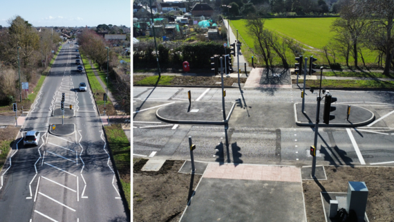 New toucan crossing on B2259 Felpham Way