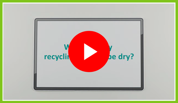 Link to why does my recycling need to be dry video