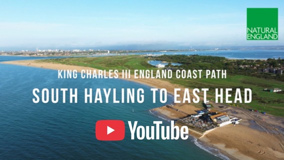 King Charles III England Coast Path video
