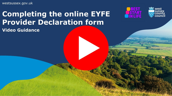 Thumbnail of provider declaration guidance video