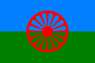 Flag of Romani people