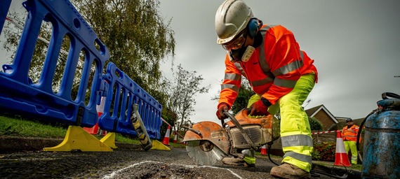 Better Roads sawn and sealed repair