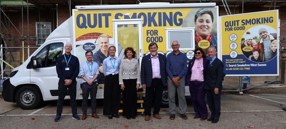Stoptober mobile van at County Hall October 2026