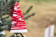 Homemade Christmas tree decoration
