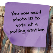 You now need ID to vote at a polling station
