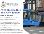 Free Bus in Bewdley poster
