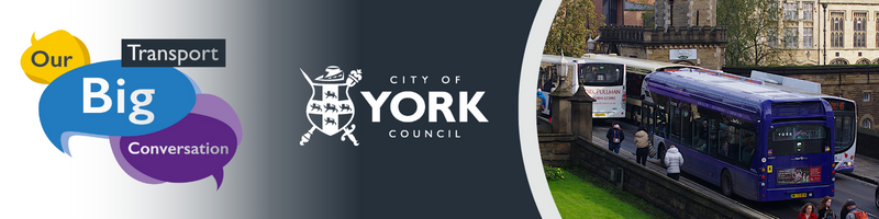 A bus drives over Lendal bridge