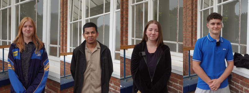 Image of GCSE students