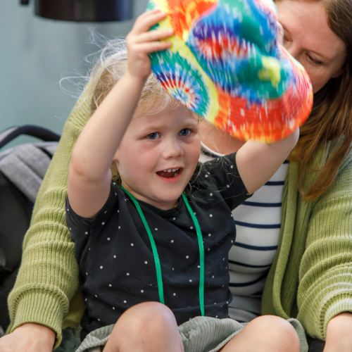 Parent and Child Playing