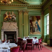 The State Room with tables in