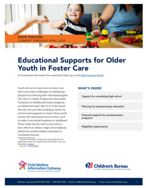 Educational Supports for Youth in Foster Care
