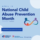National Child Abuse Prevention Month logo