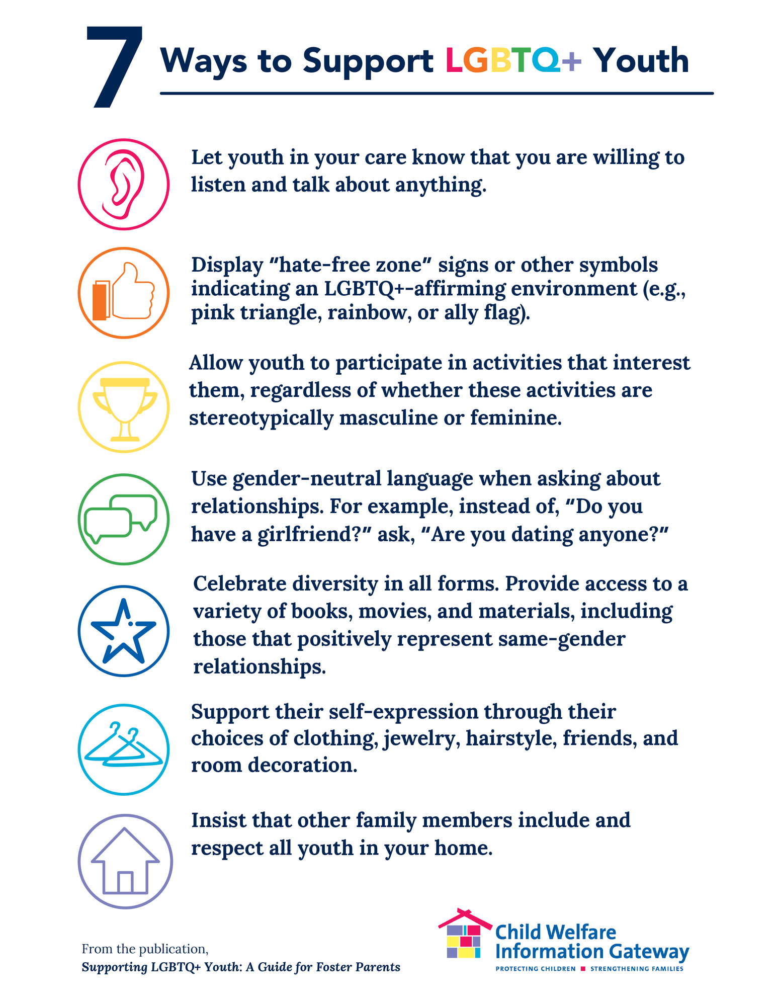 7 Ways to Support LGBTQ+ Youth