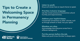 Creating Welcoming Spaces Tip Sheet
