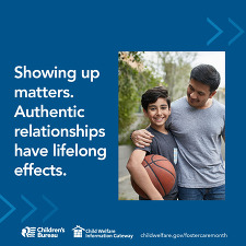 Showing up matters. Authentic relationships have lifelong impacts.