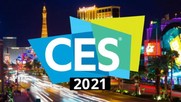 CES 2021 logo with background