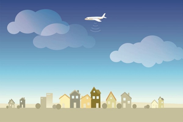 Aircraft Noise Over Communities Infographic Banner