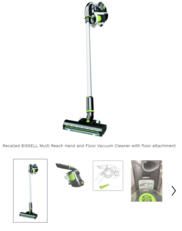 Image of the recalled Bissel hand-held vacuum