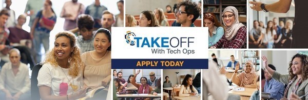 take off with tech ops banner image