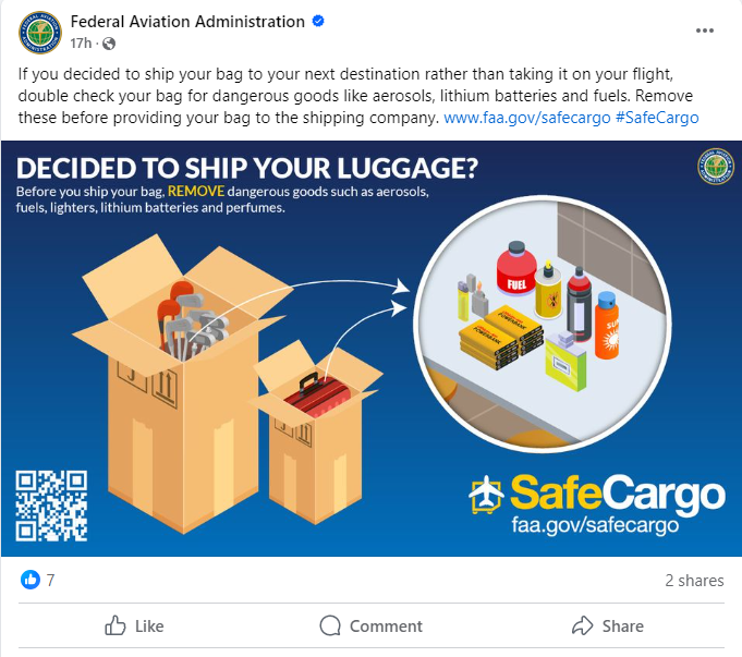 ship your luggage