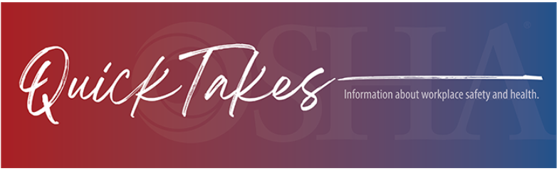 OSHA QUICK TAKES 3 26