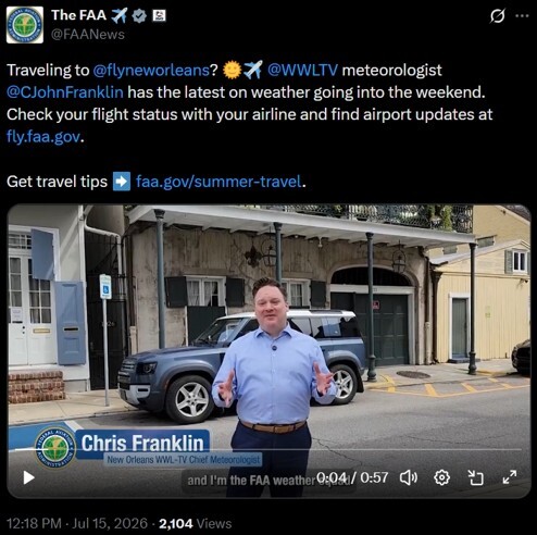 Guest Weather Forecaster