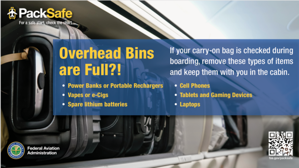 Overhead Bins are Full Poster