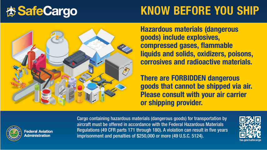 SafeCargo Know Before You Ship Poster
