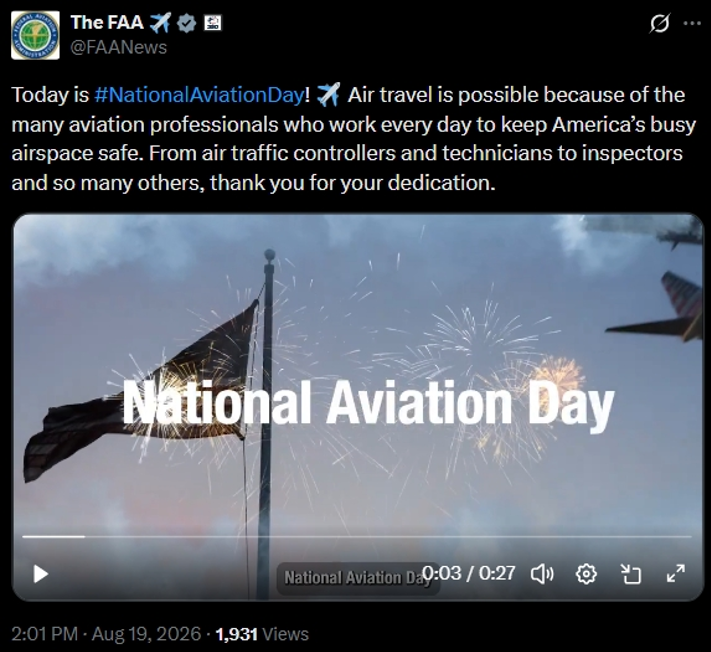 National Aviation Day