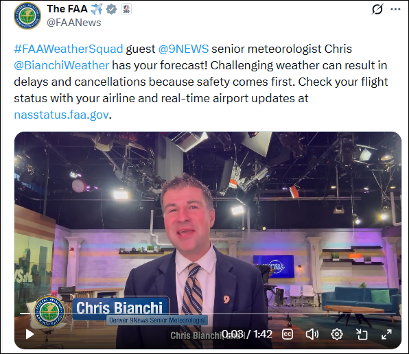 weather forecaster