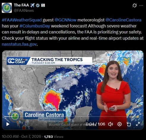 Guest weather squad forecaster