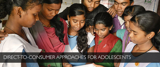 Direct-to-consumer approaches for adolescents