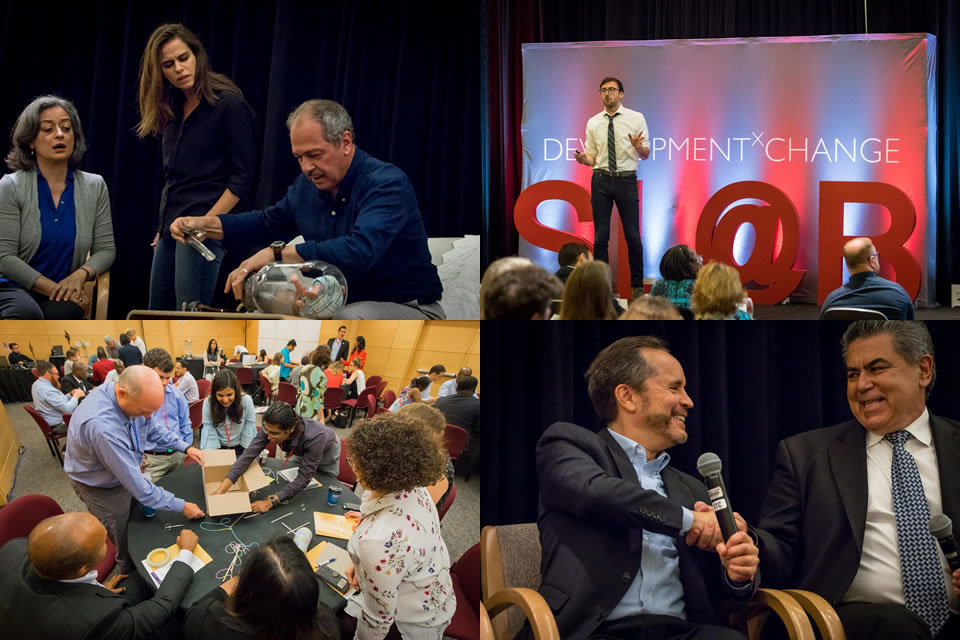 Collage of images from the DevelopmentXChange 2018 Event.