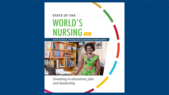 Cover Image of the State of the World's Nursing Report.