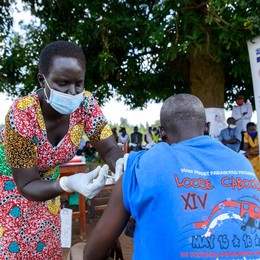 Uganda COVID-19 vaccine event
