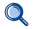 Magnifying glass icon