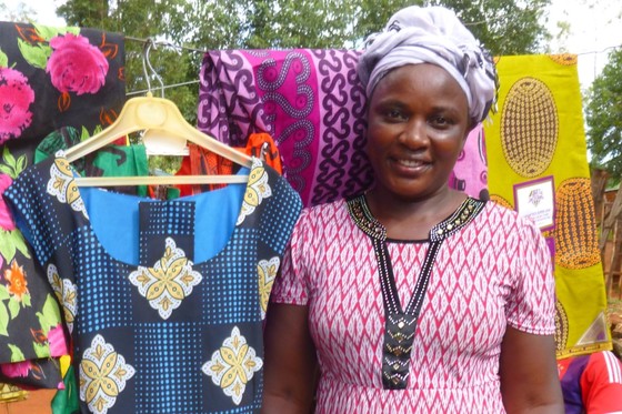 Kenya market vendor