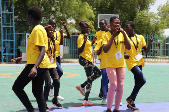 Second residential camp of South Sudan Youth Camp Activity in Juba