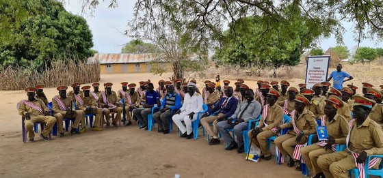 USAID trained 150 traditional chiefs, including 46 women, on human rights and Nuer customary laws in Panyijiar County, Unity State.