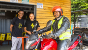 A new Ampersand battery swap station in Kenya
