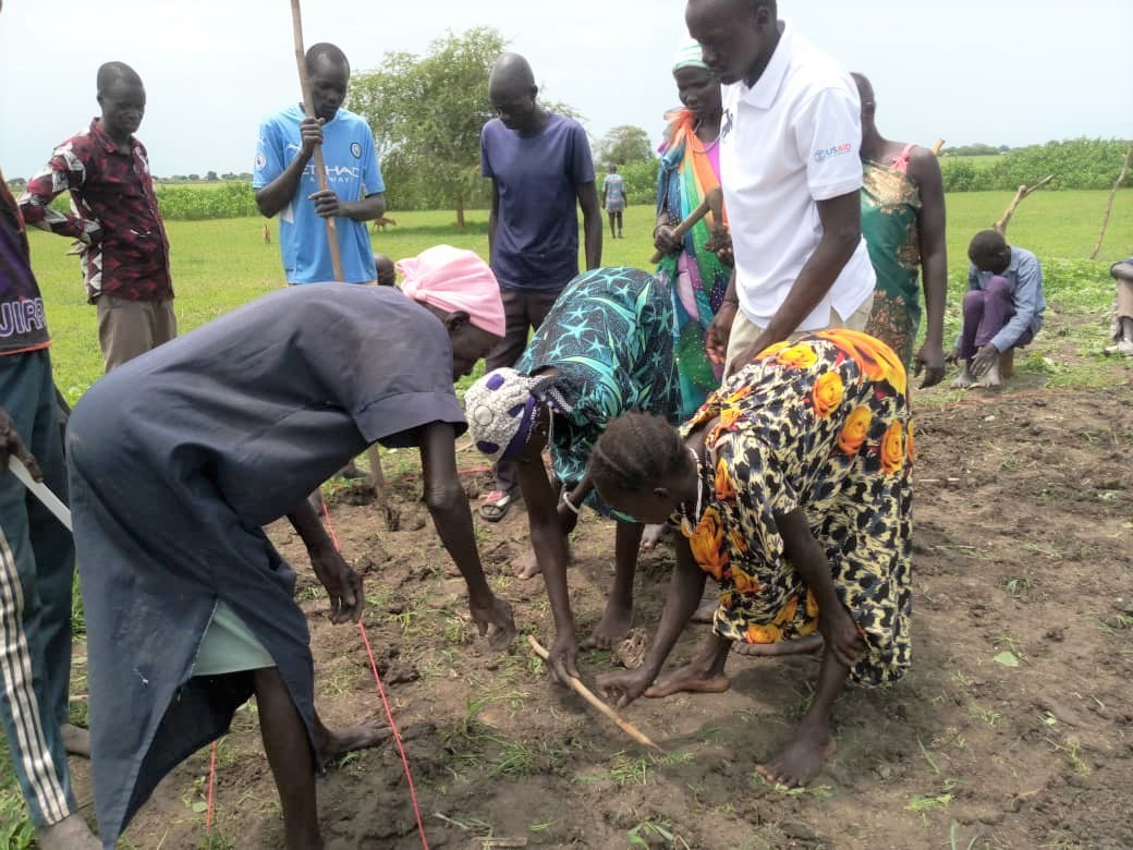 USAID's Resilience through Agriculture in South Sudan trains "lead" farmers on good agricultural practices