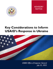 Key Considerations to inform USAID's Ukraine Response