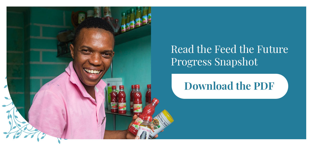 Download the 2022 Feed the Future Progress Snapshot.