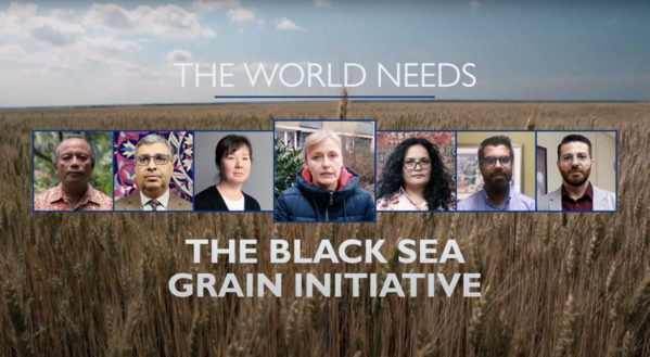 Thumbnail for Black Sea Grain Initiative video.