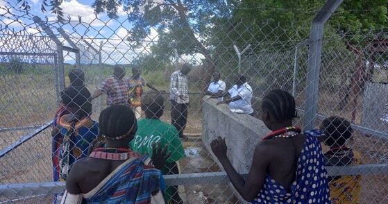 USAID hands over St. Mary’s water yard to the Nakeleba Water Management Committee