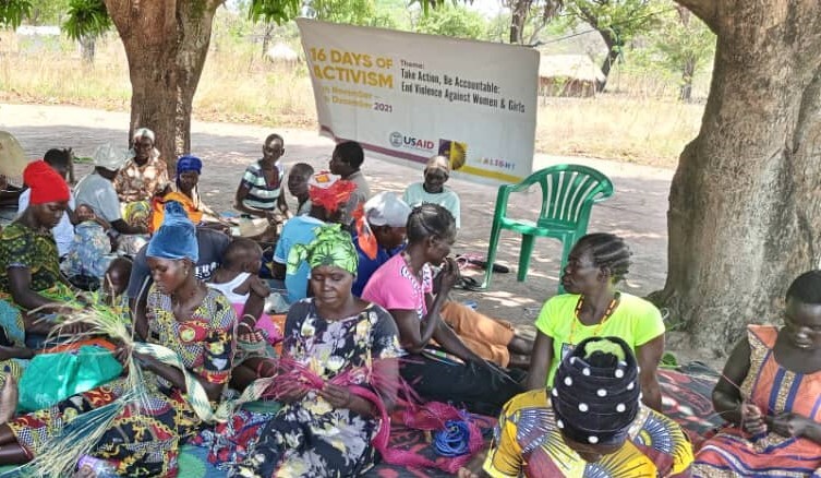 Women and Girls-Friendly Spaces in Kajo Keji. Photo: Alight South Sudan