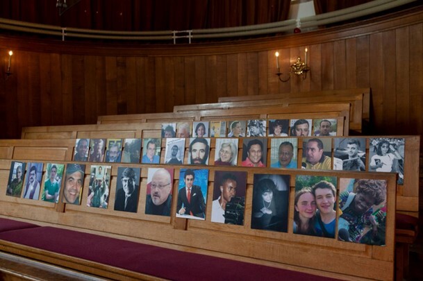 Exhibit at The People's Tribunal on the Murder of Journalists.