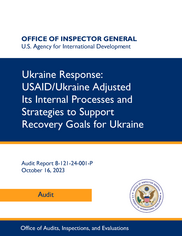 Ukraine Modifications Audit Cover
